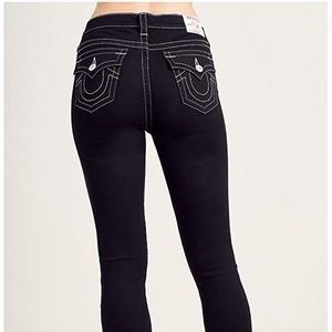 True Religion High Rise Jeans Super Skinny